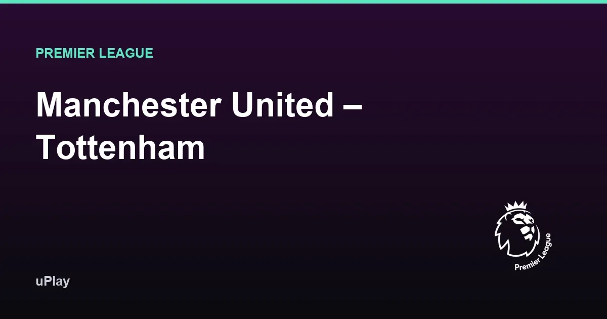 Old Trafford før Premier League-kampen mellom Manchester United og Tottenham i september 2024