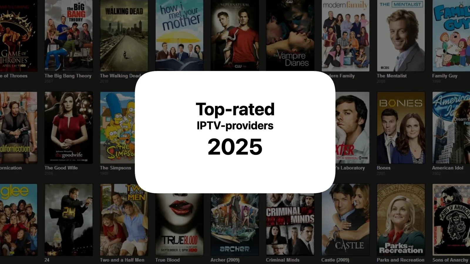 Oversikt over IPTV-tjenester sammenlignet på kanalutvalg, bildekvalitet og pris i 2025